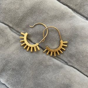 14k gold Madewell earrings